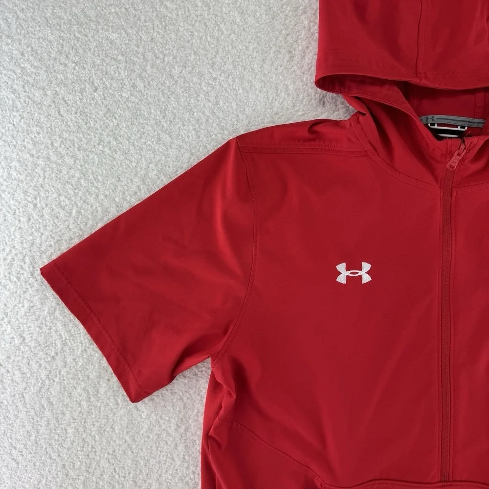 Under Armour Clemson Tigers Baseball 1/4 Zip‎ Hoodie Windbreakers Mens Large